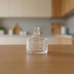 GLASS CANDY JAR W/LID-10X11.5 - Image 2