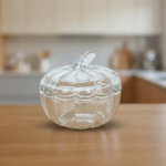 ⁦GLASS CANDY JAR W/LID-17.2X16.5⁩ - الصورة ⁦2⁩