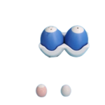 2PCS SALT & PEPPER POT W/STAND