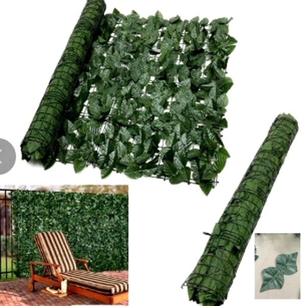 1704229050012 ARTIFICIAL LEAF FENCE-1X3M - Image 1