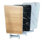 SQUARE WOODEN FOLDING TABLE -60CM
