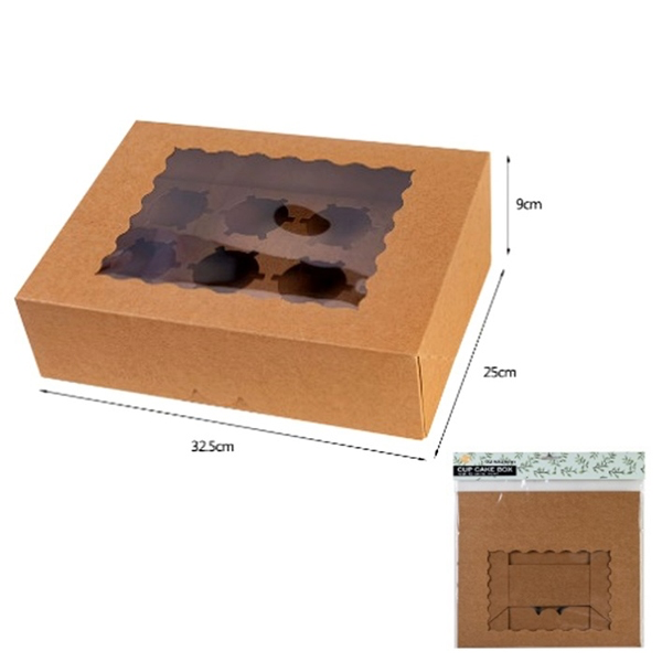 1704231151507 CUPCAKE BOX-32.5X25X9CM - Image 1