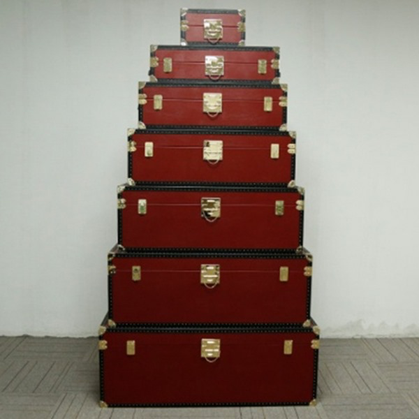 1704243030139 LEATHER STORAGE TRUNK BOX-120*60*45CM - Image 1