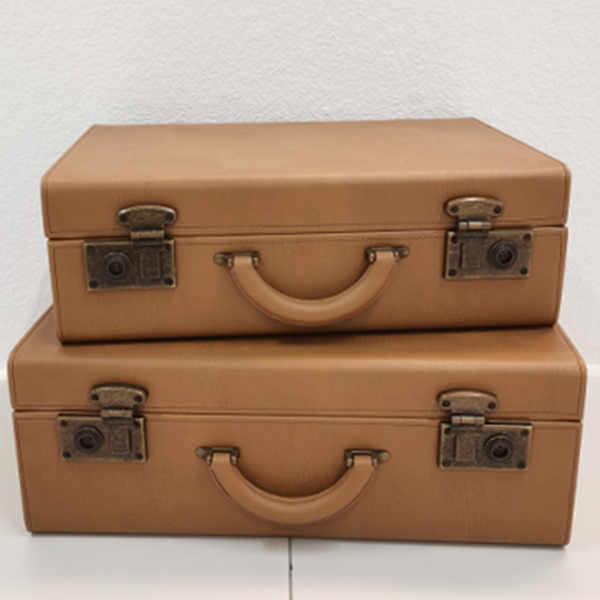 1704243030163 LEATHER SUITCASE- 48*36*17.5 CM - الصورة 1