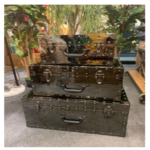 S/STEEL SUITCASE-60*40*26 CM