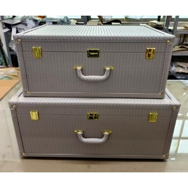 ⁦LEATHER SUITCASE-60X40X26CM⁩ - الصورة ⁦1⁩