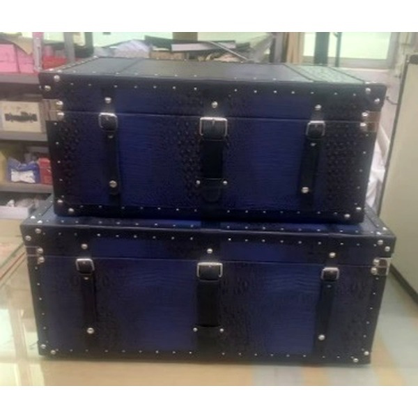 1704243030392 LEATHER GIFT BOX-60X40X26CM - الصورة 1