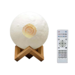 DECORATIVE 3D MOON W/QURAN SPEAKER -18CM