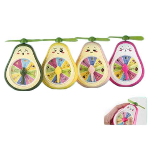 1704251010081 USB MINI CHARGER FAN -YELLOW - Image 1