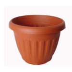 PLASTIC FLOWER POT-18.8CM-2005