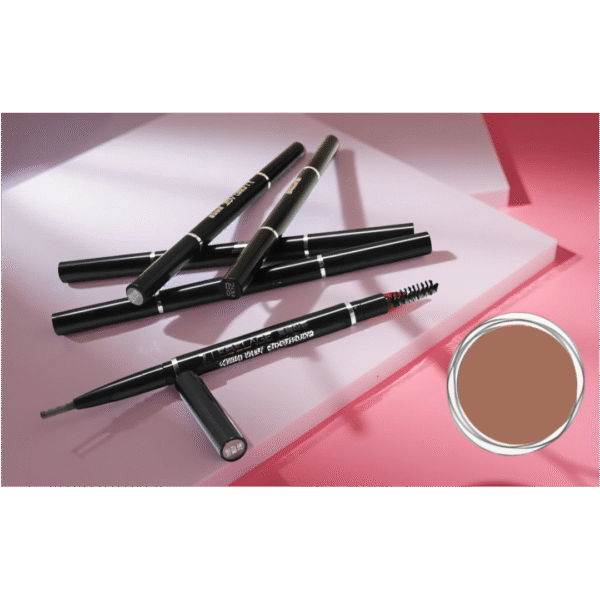 LEBELAGE AUTO EYEBROW SOFT TYPE BROWN-3X25MM