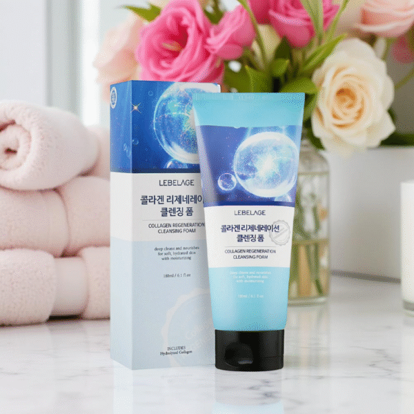 LEBELAGE COLLAGEN
REGENERATION CLEANSING FOAM-180ML