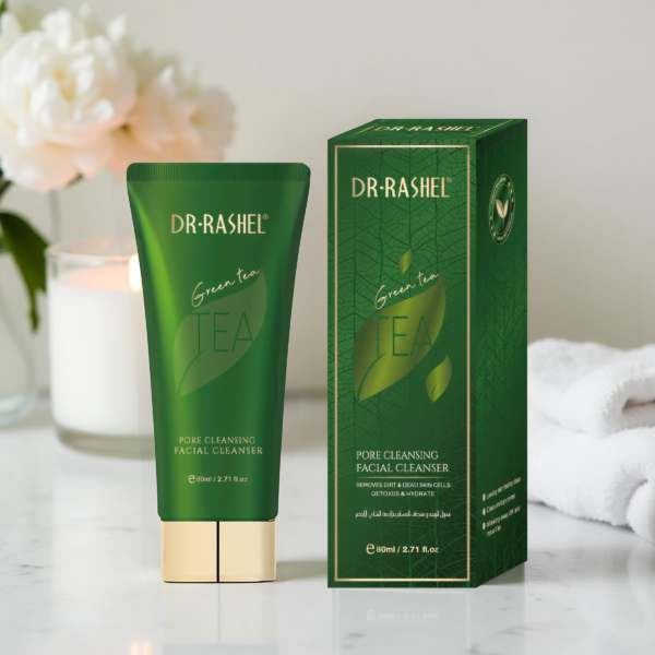 GREEN TEA PORE CLEANSING FACIAL CLEANSER-80ML