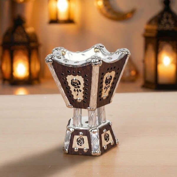 ⁦INCENSE BURNER MIXED COLOR-M⁩ - الصورة ⁦2⁩