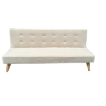 SOFA BED -BEIGE-177X99X18CM