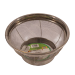 S/STEEL ROUND STRAINER BASKET-20CM