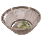 S/STEEL ROUND STRAINER BASKET-42.5CM