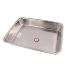 S/STEEL DEEP BAKING TRAY-NO.10