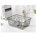 METAL STORAGE BASKET-28X21.5X12CM