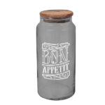 HEREVIN GLASS JAR -1400CC