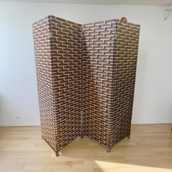 PAPER PARTITION -180X50CM-LIGHT GRAY+BEIGE
