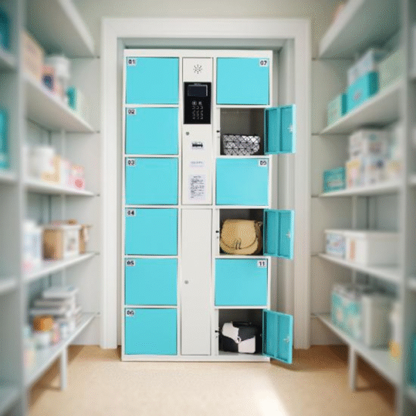 STEEL ELECTRONIC LOCKER -H1800*W850*W420MM