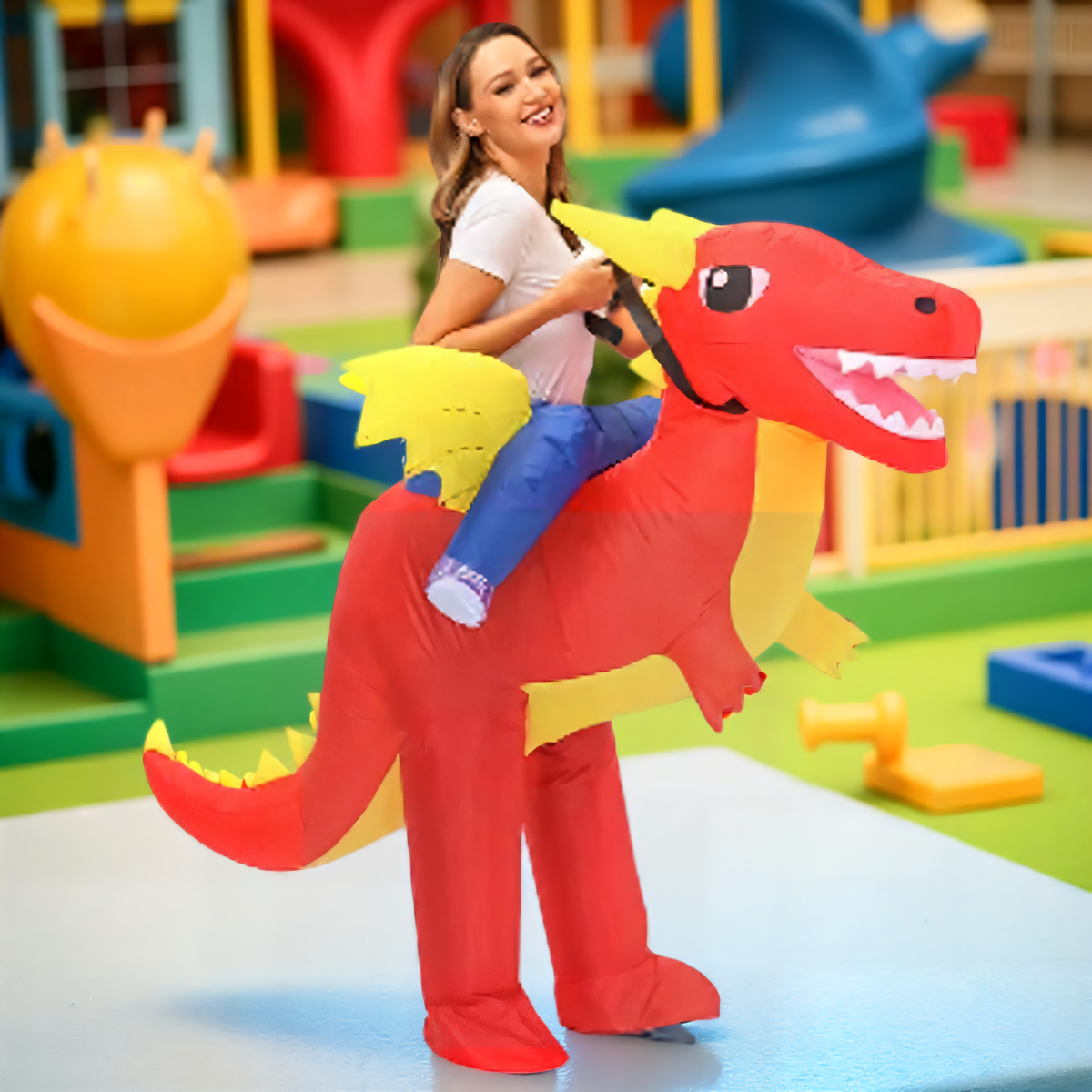 ⁦PTE ROSAUR INFLATABLE COSTUME⁩ - الصورة ⁦1⁩
