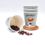 VELVET 80Z DISP DOUBLE WALL CUP SET-25PCS