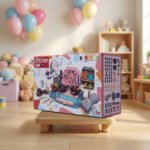 ⁦CASHIER COLORED CLAY KITCHEN INTEGRATED TOY MACHINE⁩ - الصورة ⁦2⁩