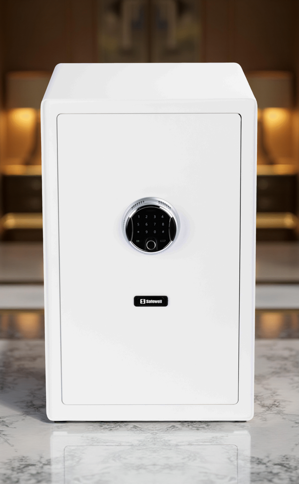 ⁦FANAR FINGERPRINT SAFE LOCKER-600X380X360-25KG⁩ - الصورة ⁦1⁩
