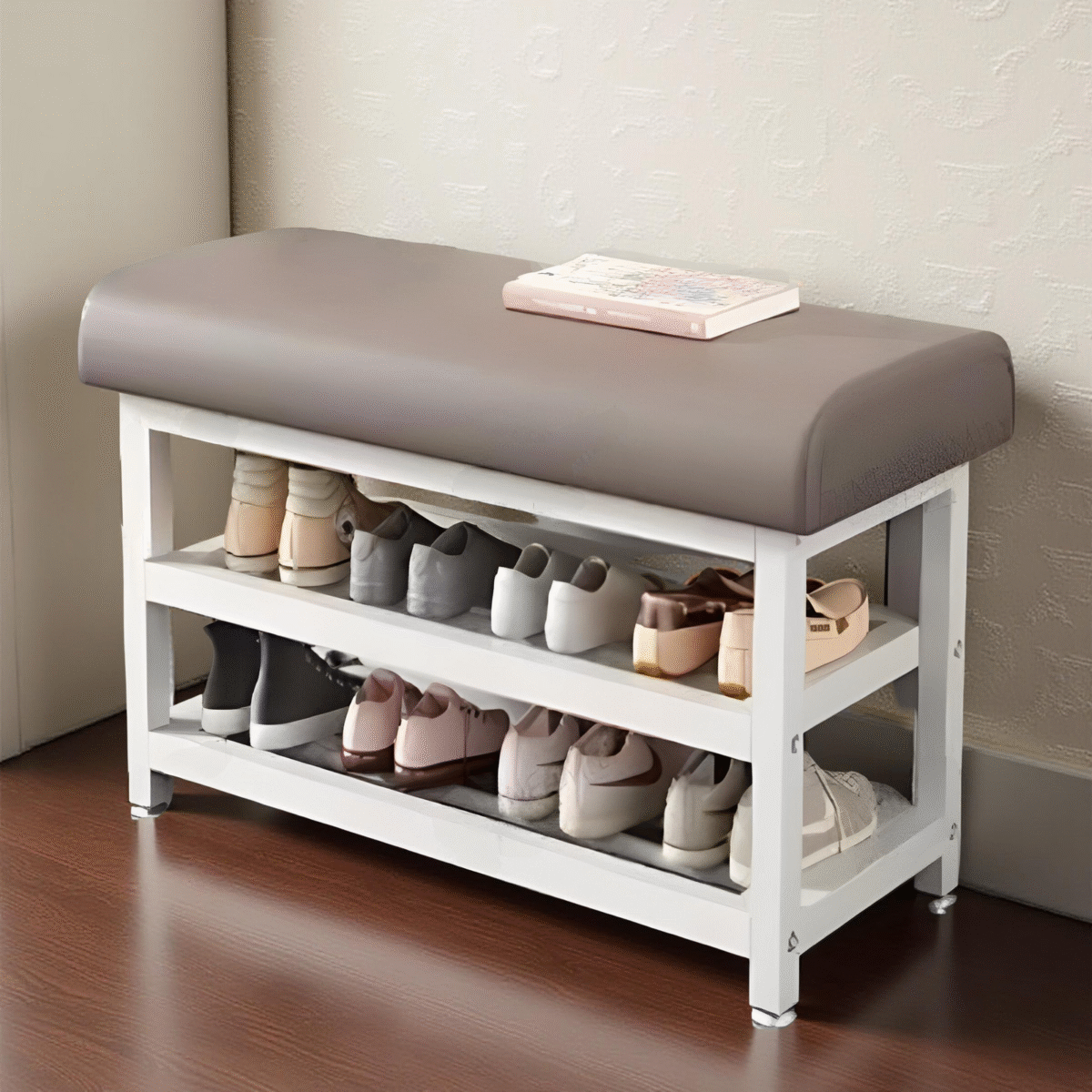 STOOL CHAIR SHOE RACK -100X30X49 - Image 1