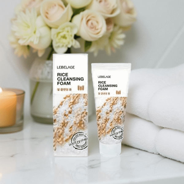 LEBELAGE RICE CLEANSING FOAM-100ML