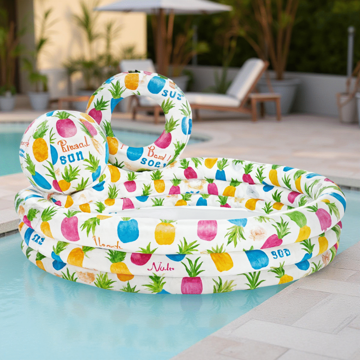 ⁦FISH BOWL POOL SET 132X28CM⁩ - الصورة ⁦1⁩