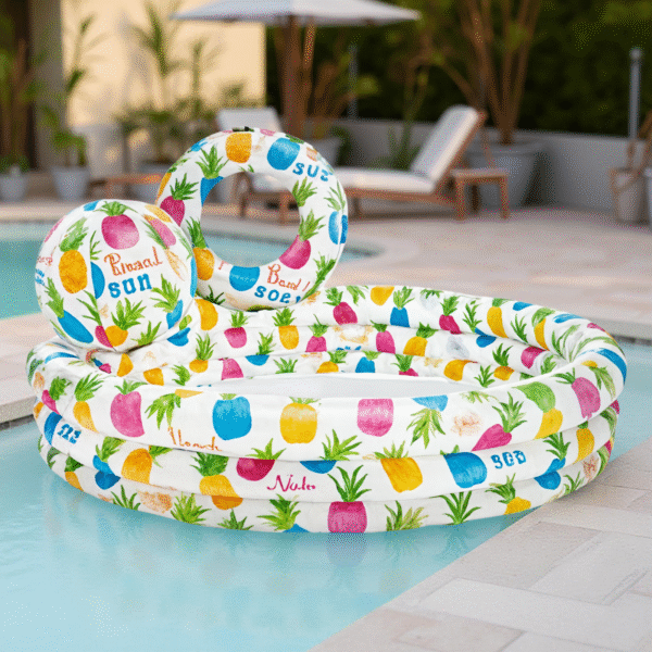 FISH BOWL POOL SET 132X28CM
