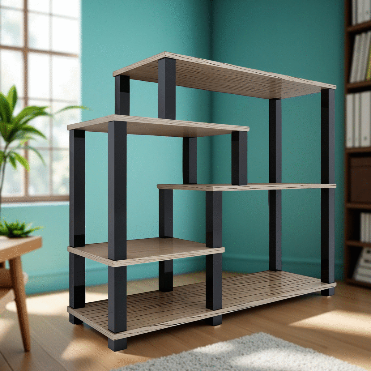 HEVEAPAC FLEXI RACK OAK -761X295X900 - Image 1
