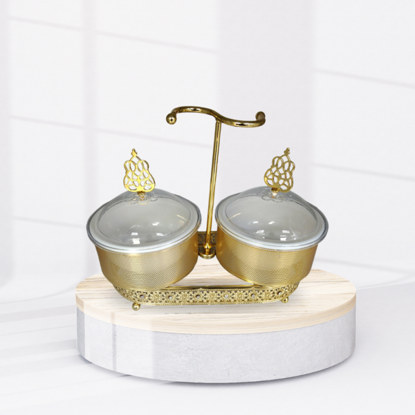 2PART ACRYLIC DATE BOWL W/STAND