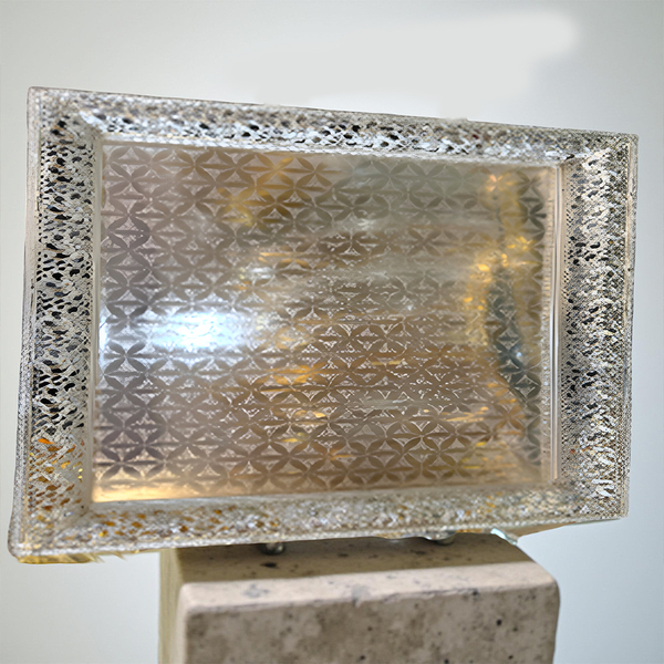 ⁦S/STEEL SERVING TRAY⁩ - الصورة ⁦1⁩