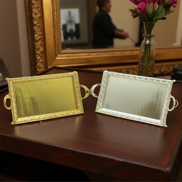 ⁦S/STEEL SERVING TRAY⁩ - الصورة ⁦1⁩