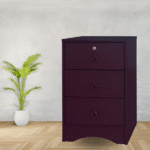 BEDSIDE TABLE WITH 1 LOCK