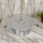 ROUND CASSEROLE W/WARMER RACK-10