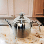 S/STEEL DROPPA TEAPOT-1.3L