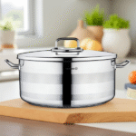 S/STEEL ASTRAZ LOW CASSEROLE-25L/40X20CM