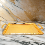 S/STEEL ROSE GOLD PLATED TRAY-34X23