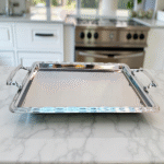 S/STEEL CHROME PLATED TRAY-34X23