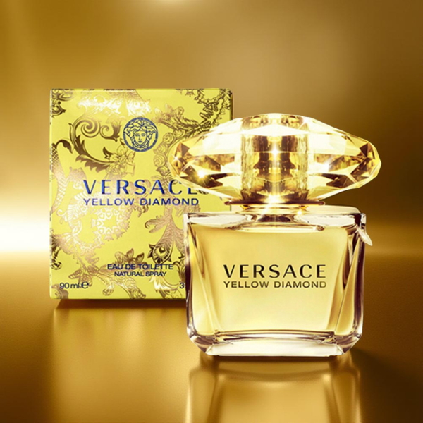 ⁦VERSACE YELLOW DIAMOND EDT W 90 ML⁩ - الصورة ⁦1⁩