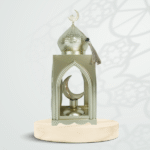 DECORATIVE LED LANTERN -14X14X34CM