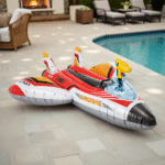 INTEX WATER GUN PLANE RIDE-ON -1.17MX1.17M