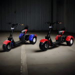 ELECTRIC SCOOTER -2000W-60V-13AH-35-40KM/H