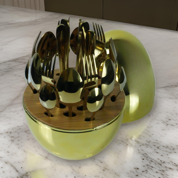 ⁦24-PCS CUTLERY SET⁩ - الصورة ⁦1⁩