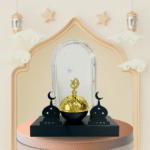 IRON LED INCENSE BURNER-BLACK-21X8X23CM